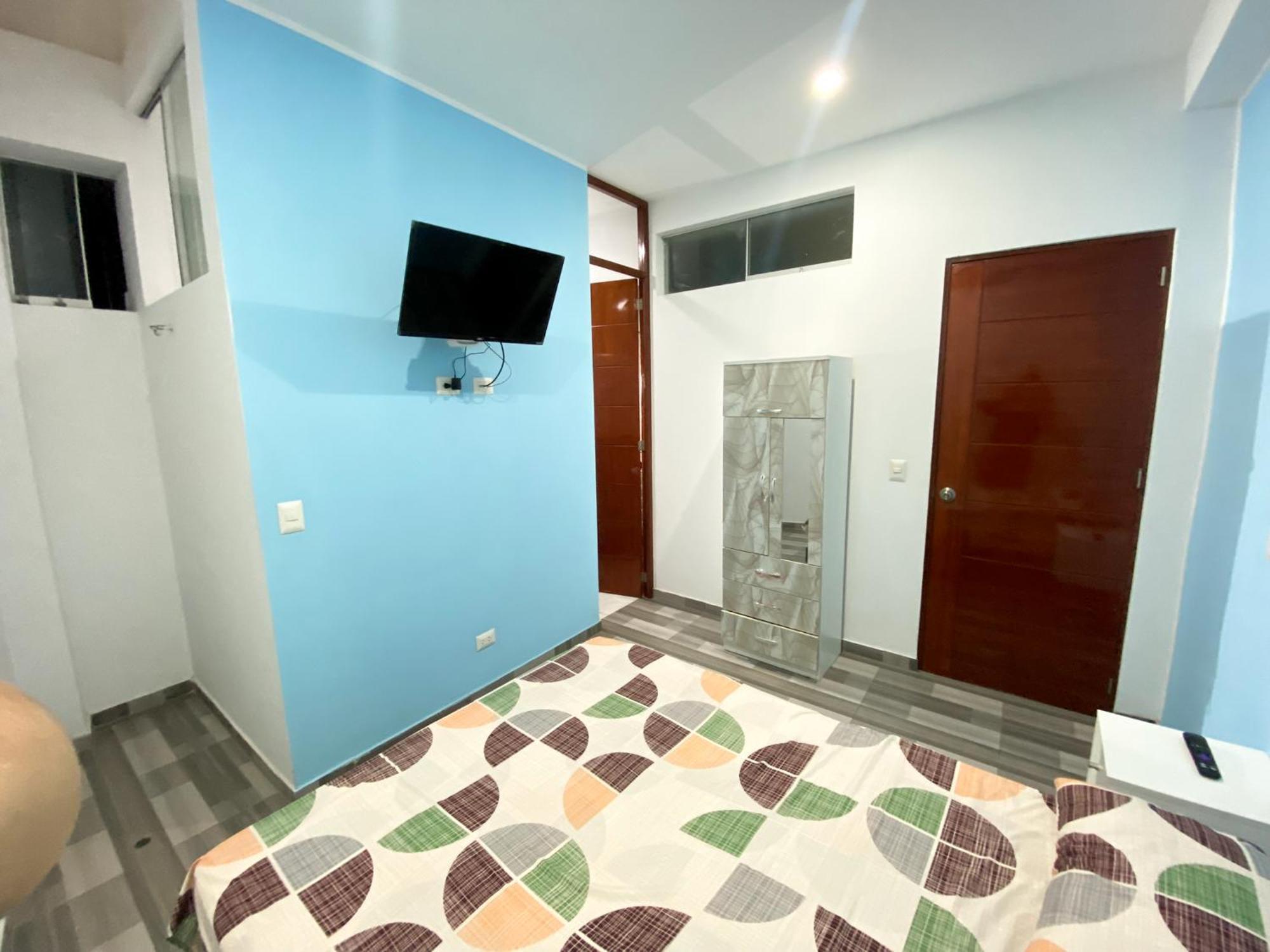 Hospedaje Rocio Del Mar Hotell Cerro Azul Exteriör bild