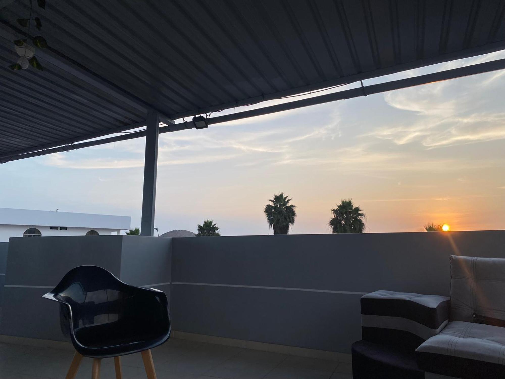Hospedaje Rocio Del Mar Hotell Cerro Azul Exteriör bild