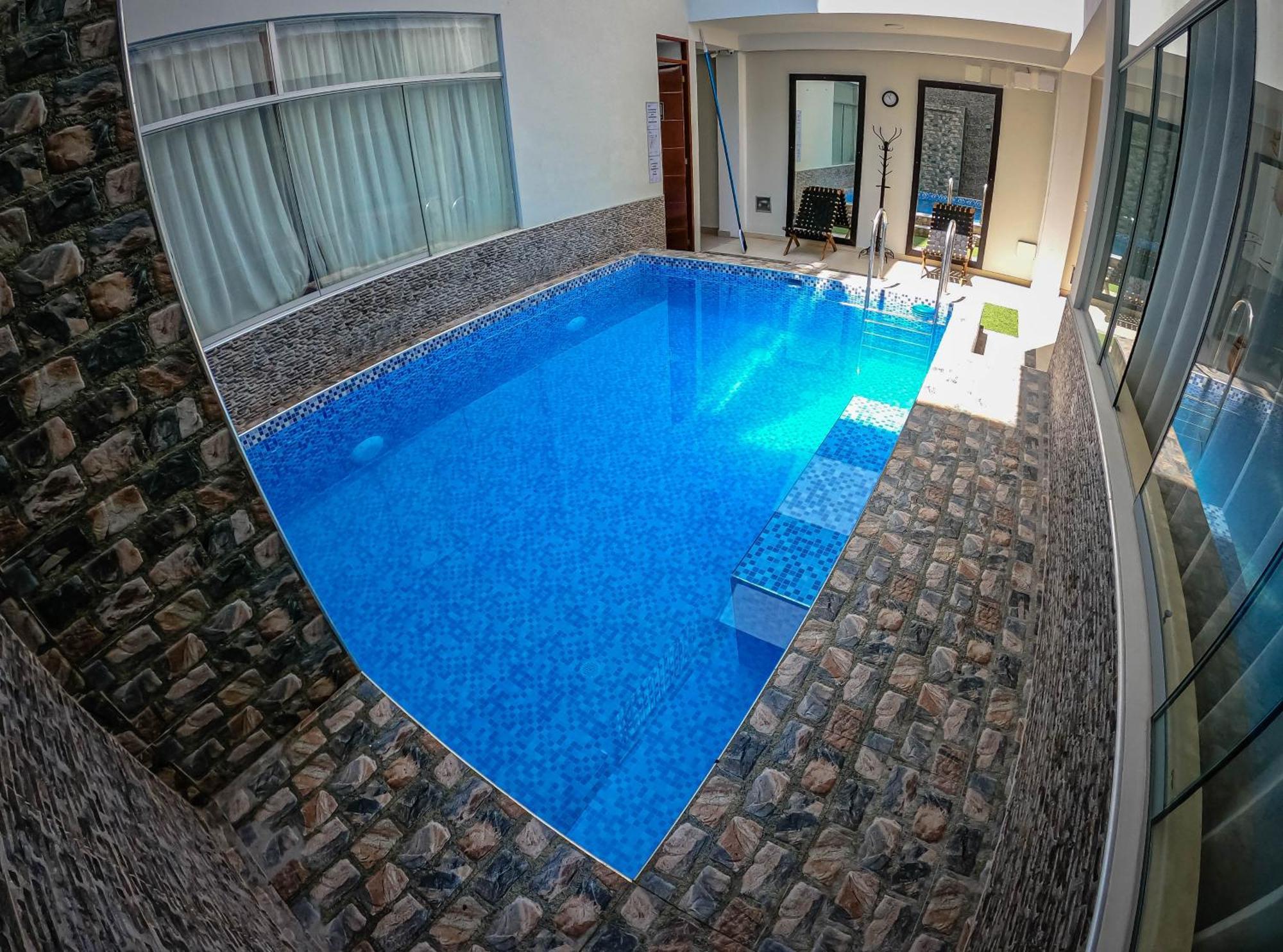 Hospedaje Rocio Del Mar Hotell Cerro Azul Exteriör bild